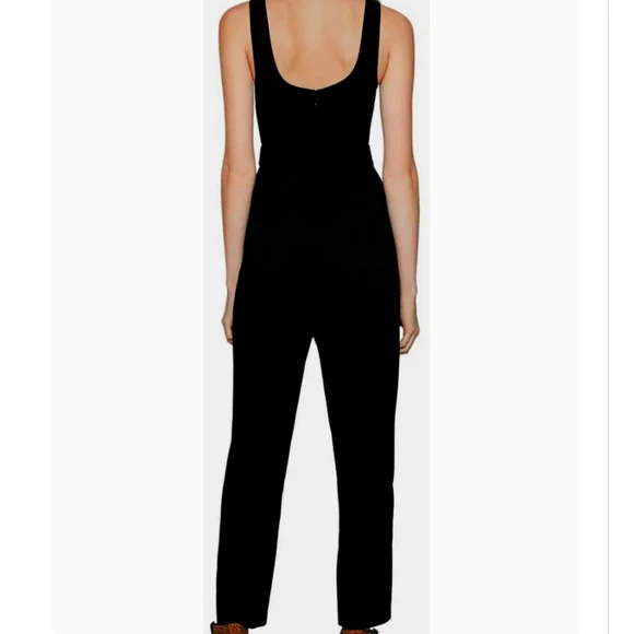 NWT BCBG black jumpsuit 6 - Picture 2 of 8